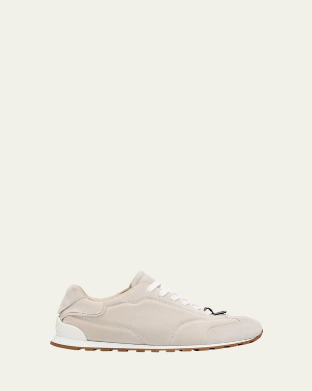 Suede Slim Runner Sneakers